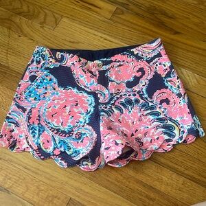 Lilly pulitzer butter cup shorts